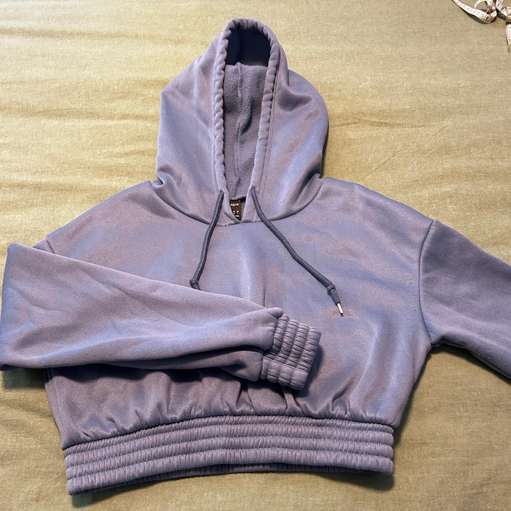 SHEIN Blue Hoodie